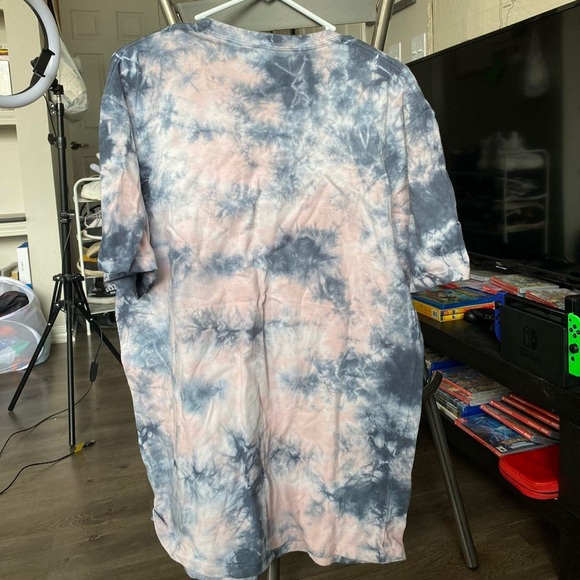 Large Naruto Shippuden Primitive Anime Tie Dye Graphic T Shirt - Picture 2 of 2